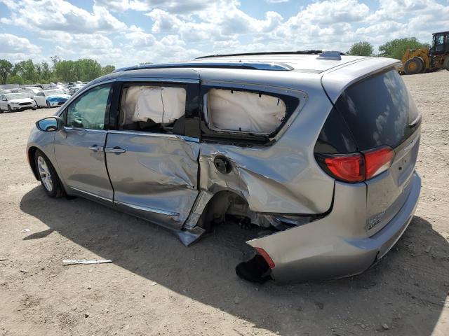 2C4RC1EG2HR816607 - 2017 CHRYSLER PACIFICA TOURING L PLUS SILVER photo 2