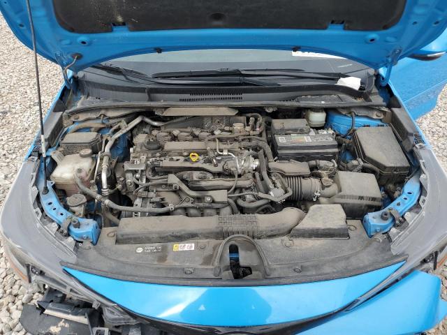 JTNK4RBE7K3069825 - 2019 TOYOTA COROLLA SE BLUE photo 11