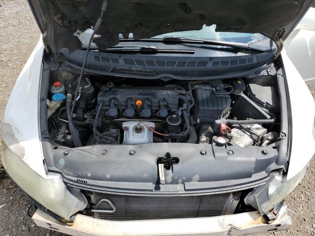 2HGFA1F68AH020259 - 2010 HONDA CIVIC LX-S თეთრი ფოტო 11