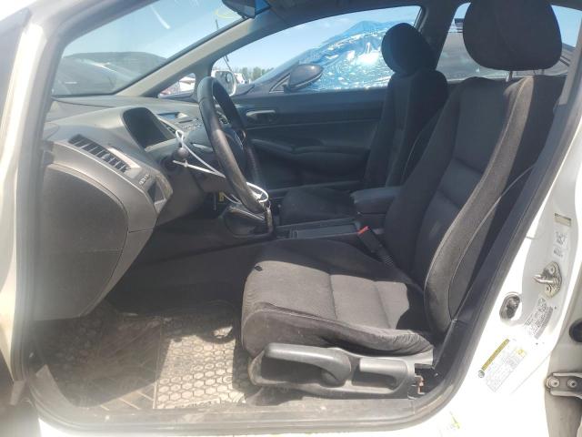 2HGFA1F68AH020259 - 2010 HONDA CIVIC LX-S თეთრი ფოტო 7