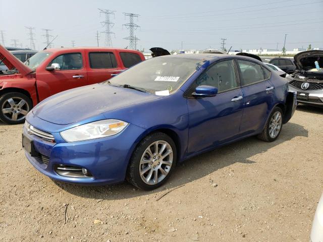 1C3CDFCH0DD307869 - 2013 DODGE DART LIMITED BLUE photo 1