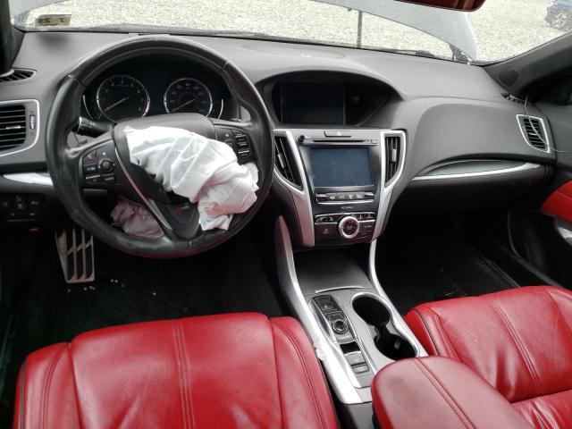 19UUB2F67KA001776 - 2019 ACURA TLX TECHNOLOGY BLACK photo 8