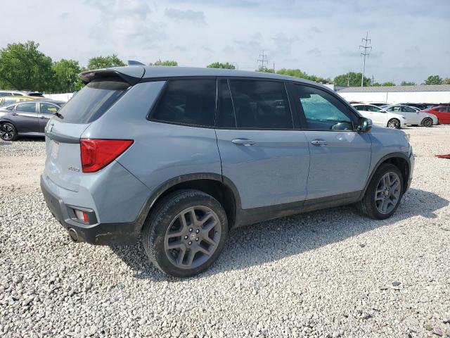 5FNYF8H52NB031405 - 2022 HONDA PASSPORT EXL Gri fotoğraf 3