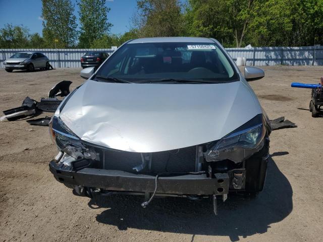 2T1BURHE1KC157207 - 2019 TOYOTA COROLLA L SILVER photo 5