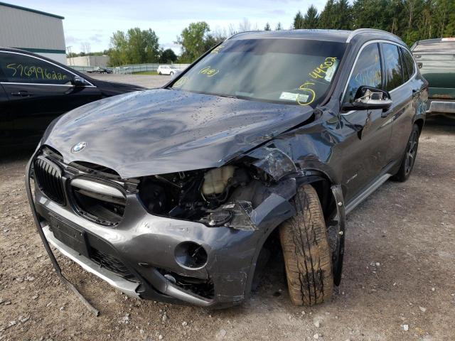 WBXHT3C35J5K28147 - 2018 BMW X1 XDRIVE28I GRAY photo 2