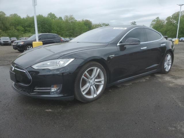 5YJSA1H1XEFP38650 - 2014 TESLA MODEL S Czarny zdjęcie 1