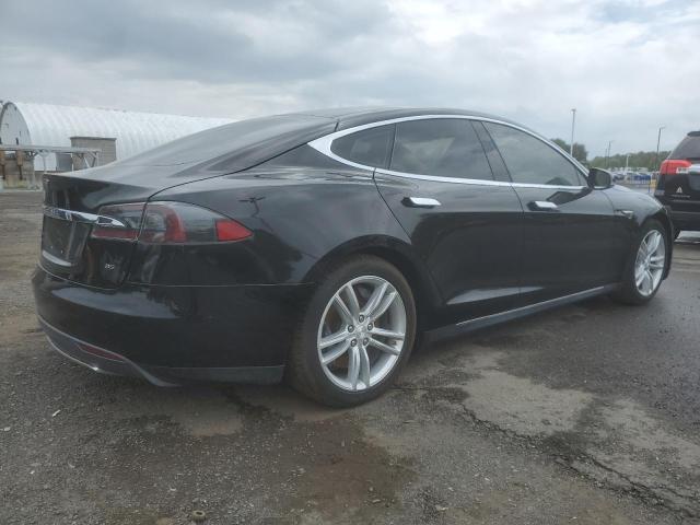 5YJSA1H1XEFP38650 - 2014 TESLA MODEL S Czarny zdjęcie 3