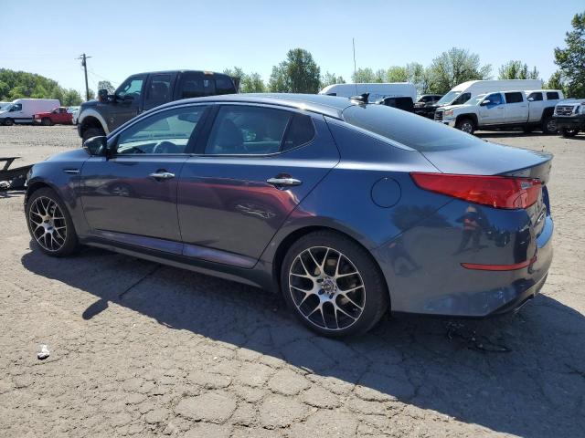 5XXGN4A76FG372811 - 2015 KIA OPTIMA EX BLUE photo 2