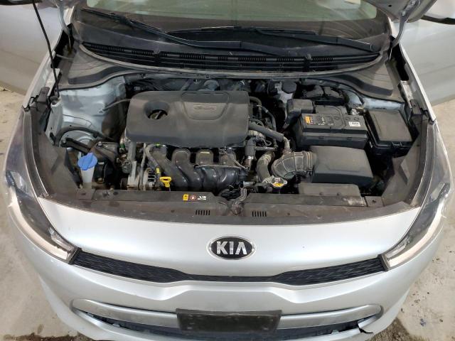 3KPA24AB6KE201739 - 2019 KIA RIO S SILVER photo 11