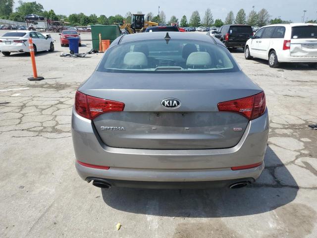 5XXGM4A72DG139248 - 2013 KIA OPTIMA LX ნაცრისფერი ფოტო 6