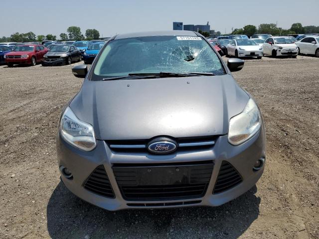 1FAHP3H22CL105783 - 2012 FORD FOCUS SEL GRAY photo 5