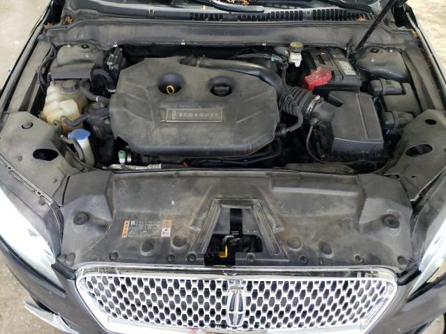 3LN6L5E98HR601671 - 2017 LINCOLN MKZ RESERVE შავი ფოტო 11