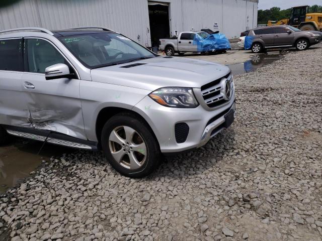 4JGDF6EE7HA748270 - 2017 MERCEDES-BENZ GLS 450 4MATIC SILVER photo 4