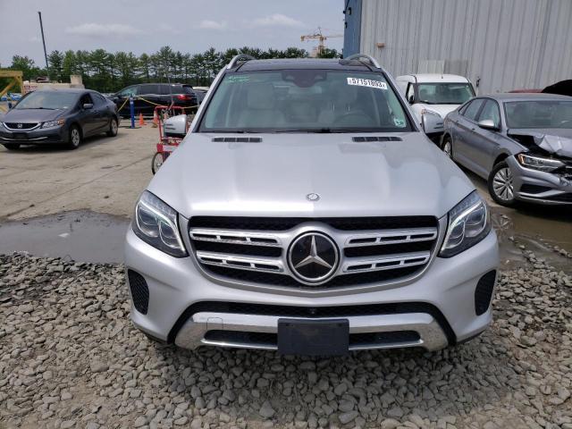 4JGDF6EE7HA748270 - 2017 MERCEDES-BENZ GLS 450 4MATIC SILVER photo 5