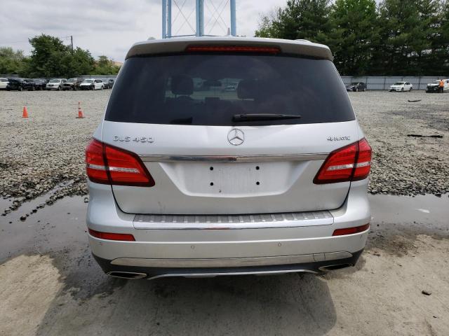 4JGDF6EE7HA748270 - 2017 MERCEDES-BENZ GLS 450 4MATIC SILVER photo 6