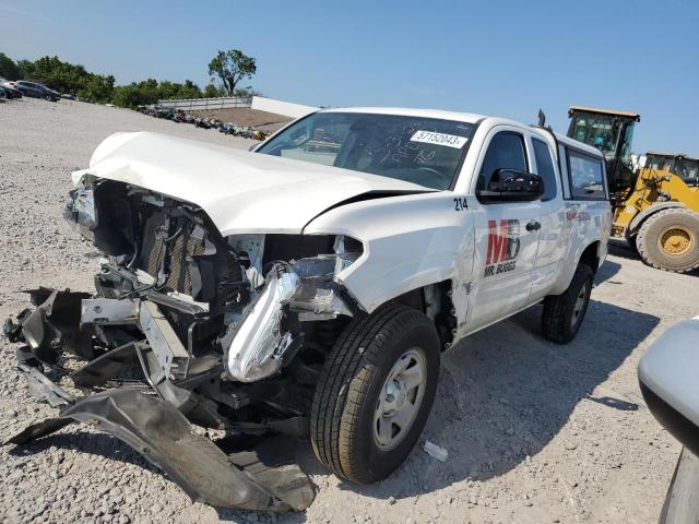 3TYRX5GN7MT032601 - 2021 TOYOTA TACOMA ACCESS CAB თეთრი ფოტო 1