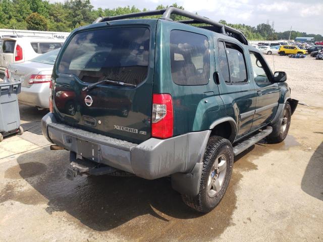 5N1ED28YX2C599888 - 2002 NISSAN XTERRA XE GREEN photo 3