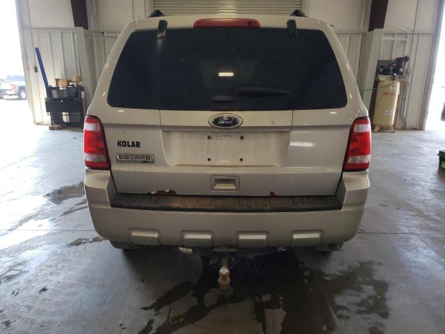 1FMCU0D79CKC18404 - 2012 FORD ESCAPE XLT SILVER photo 6