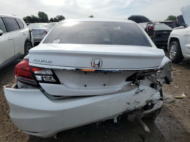 19XFB2F90FE013885 - 2015 HONDA CIVIC EXL თეთრი ფოტო 6