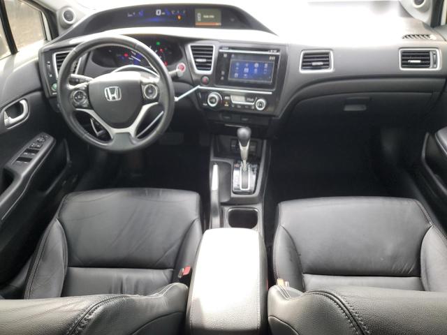 19XFB2F90FE013885 - 2015 HONDA CIVIC EXL თეთრი ფოტო 8