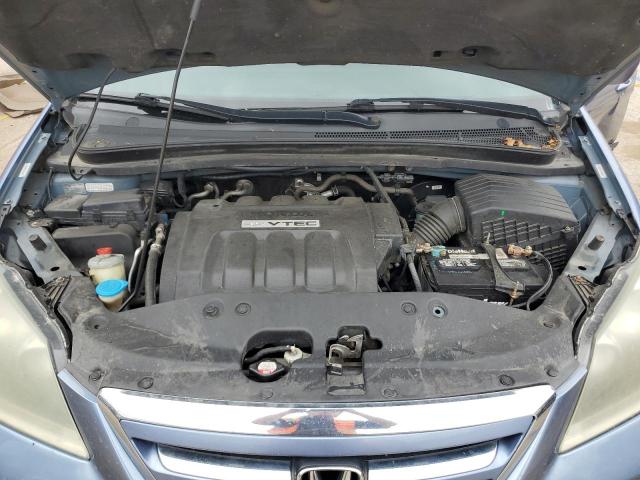 5FNRL38456B118806 - 2006 HONDA ODYSSEY EX BLUE photo 12
