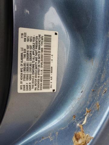 5FNRL38456B118806 - 2006 HONDA ODYSSEY EX BLUE photo 13