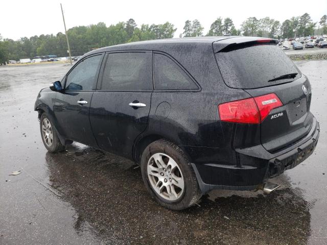 2HNYD28228H515253 - 2008 ACURA MDX BLACK photo 2