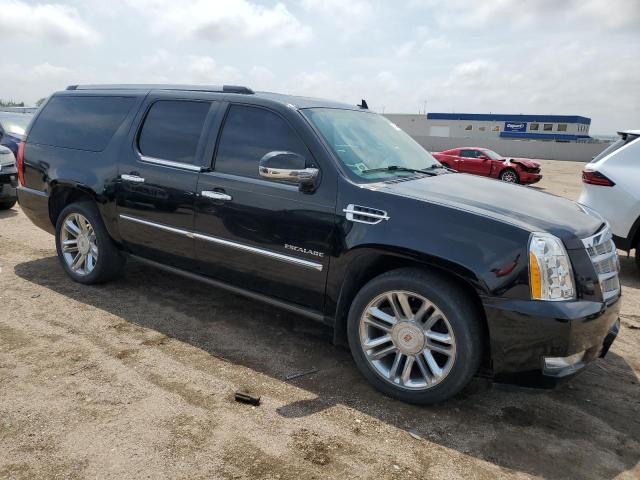 1GYS4KEF3ER242400 - 2014 CADILLAC ESCALADE ESV PLATINUM შავი ფოტო 4