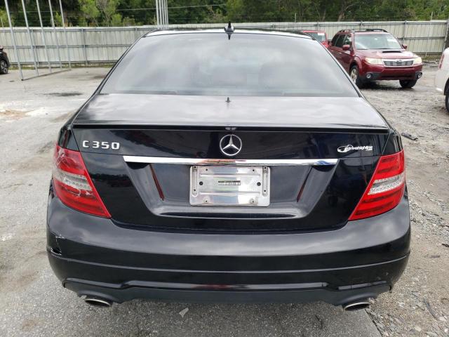 WDDGF5HB0DA851298 - 2013 MERCEDES-BENZ C 350 BLACK photo 6