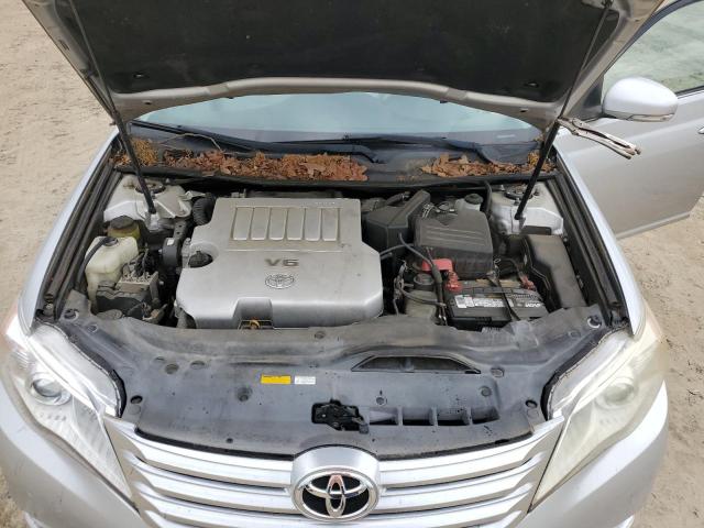 4T1BK3DBXCU454457 - 2012 TOYOTA AVALON BASE SILVER photo 11