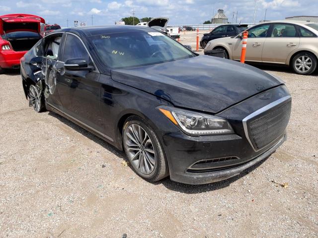 KMHGN4JE5FU015592 - 2015 HYUNDAI GENESIS 3.8L BLACK photo 1