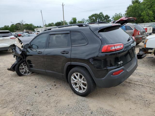 1C4PJLABXHW662996 - 2017 JEEP CHEROKEE SPORT შავი ფოტო 2