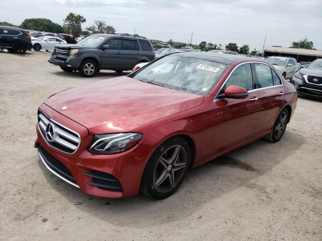 WDDZF4KB9HA046336 - 2017 MERCEDES-BENZ E 300 4MATIC RED photo 1