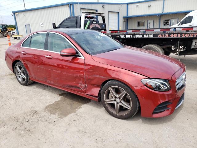 WDDZF4KB9HA046336 - 2017 MERCEDES-BENZ E 300 4MATIC RED photo 4