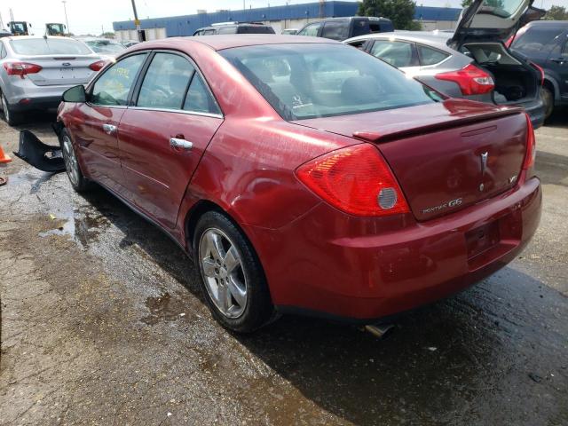 1G2ZG57N084307825 - 2008 PONTIAC G6 BASE RED photo 3