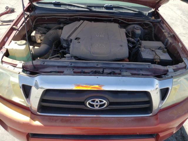 5TEJU62N36Z233142 - 2006 TOYOTA TACOMA DOUBLE CAB PRERUNNER RED photo 11