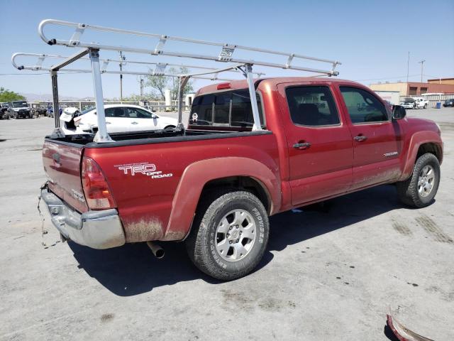 5TEJU62N36Z233142 - 2006 TOYOTA TACOMA DOUBLE CAB PRERUNNER RED photo 3