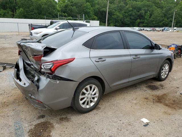 3KPC24A63ME140719 - 2021 HYUNDAI ACCENT SE GRAY photo 3