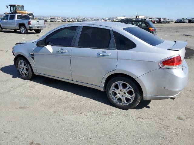 1FAHP35N88W171159 - 2008 FORD FOCUS SE GRAY photo 2