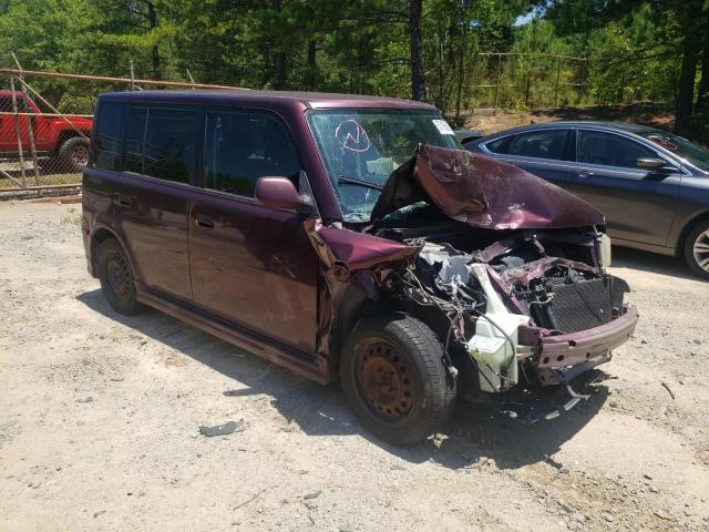 JTLKT334640157705 - 2004 TOYOTA SCION XB 勃艮第红 照片 4