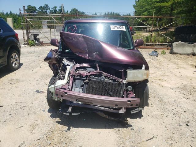 JTLKT334640157705 - 2004 TOYOTA SCION XB 勃艮第红 照片 5