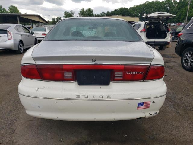 2G4WS52J621251499 - 2002 BUICK CENTURY CUSTOM WHITE photo 6