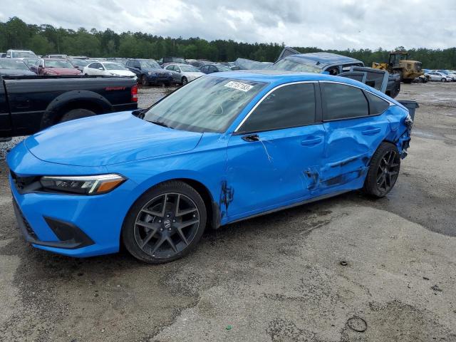 19XFL1H89NE021204 - 2022 HONDA CIVIC SPORT TOURING Көк фото 1