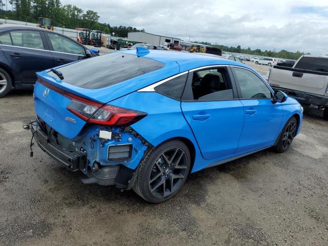 19XFL1H89NE021204 - 2022 HONDA CIVIC SPORT TOURING BLUE photo 3