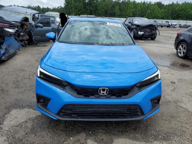 19XFL1H89NE021204 - 2022 HONDA CIVIC SPORT TOURING BLUE photo 5