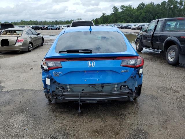 19XFL1H89NE021204 - 2022 HONDA CIVIC SPORT TOURING BLUE photo 6