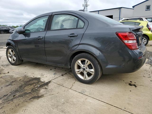 1G1JB5SG6H4146146 - 2017 CHEVROLET SONIC LS GRAY photo 2