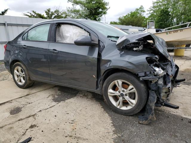 1G1JB5SG6H4146146 - 2017 CHEVROLET SONIC LS GRAY photo 4