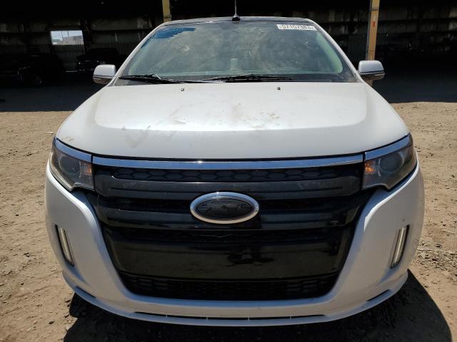 2FMDK4AK3DBC34605 - 2013 FORD EDGE SPORT WHITE photo 5