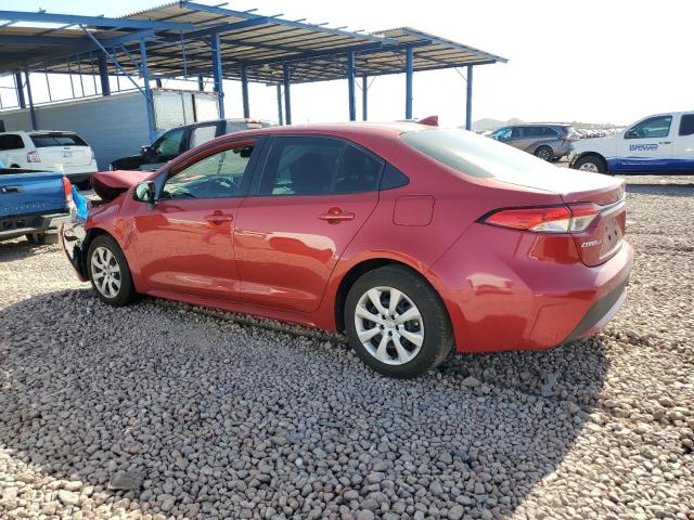 5YFEPMAE2MP264495 - 2021 TOYOTA COROLLA LE RED photo 2